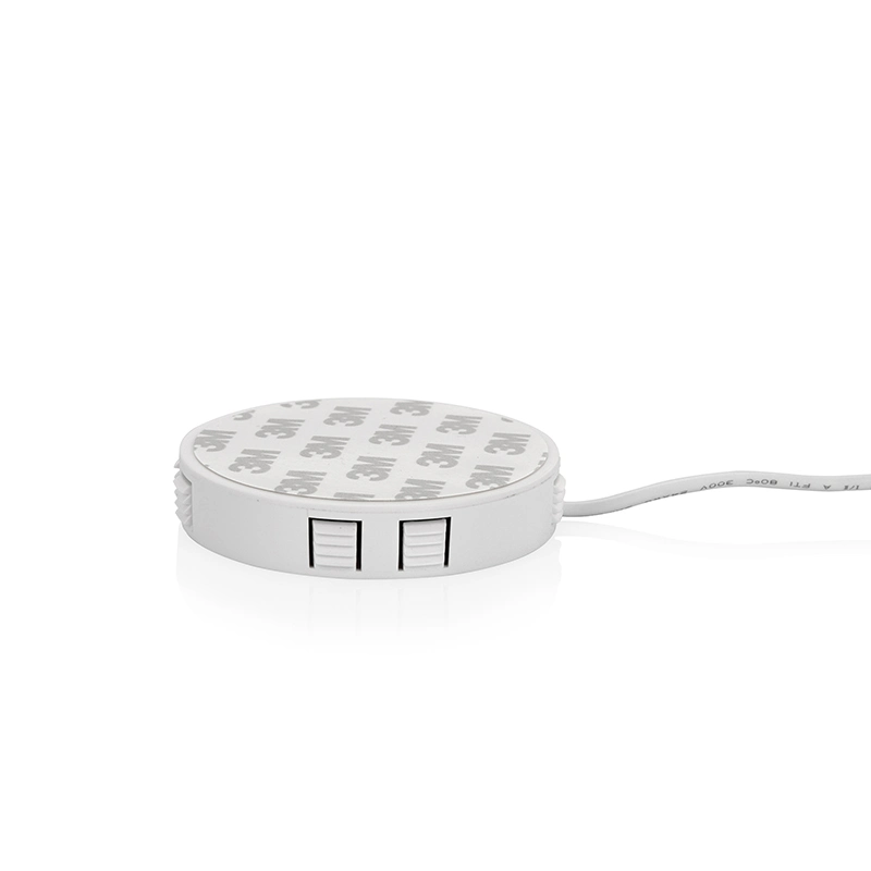 Qi 5W 7.5W 10W Waterproof White Fast Charging Hidden Desktop Embedded Wireless Charger for Cellphone