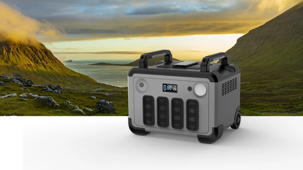 Portable Lithium-Battery Generator1500wh 3000wh Portable Power Station for Indoor and Outdoor Use