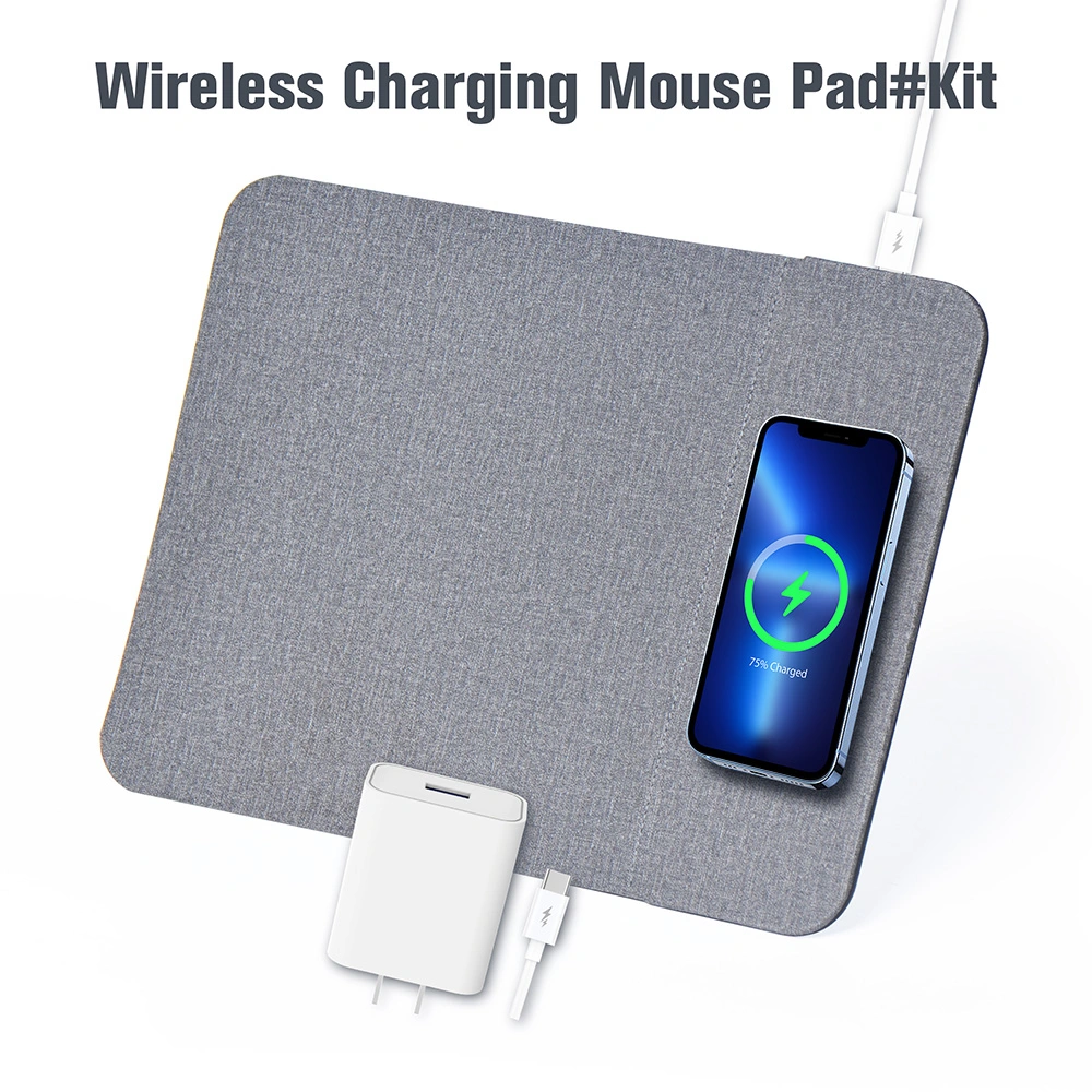Wireless Charger for All Phones Wireless Standard Mouse Pad Output 3W/5W/7W Charger Customized Size