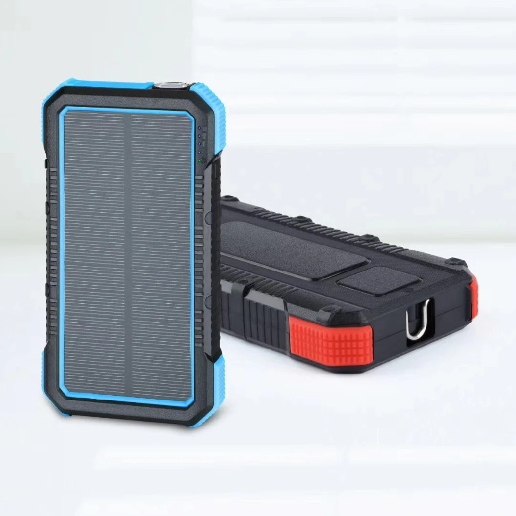 IP67 Ipx6 Waterproof Solar Power Bank 20000mAh Solar Charger Waterproof 10000mAh 8000mAh Power Bank