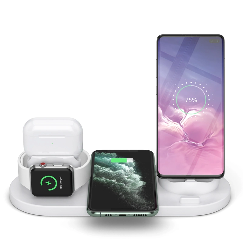 Whirling 10W Fast Wireless Charging Dock Station Phone Holder Charger
