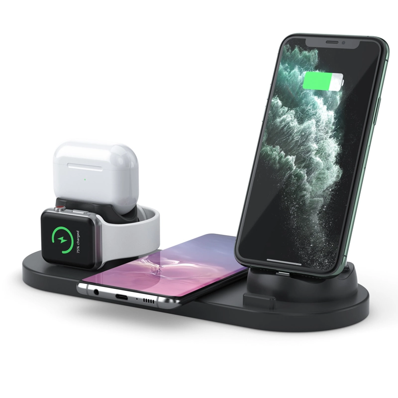 Whirling 10W Fast Wireless Charging Dock Station Phone Holder Charger