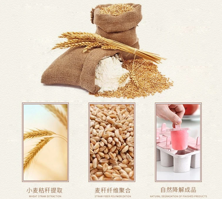 Fast Delivery Eco-Friendly Recycle Wheat Straw Portable Mini Biodegradable Straw Wheat Fiber Power Bank