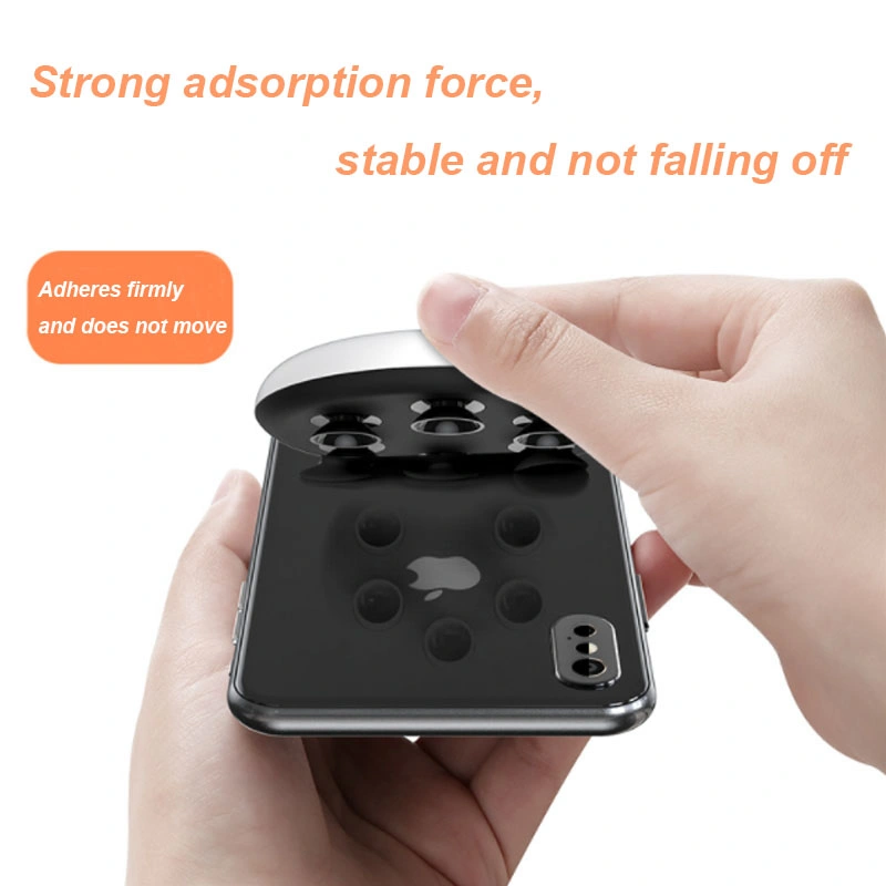Factory Direct Sales New Mini Portable Suction Cup Wireless Charger Compatible with a Variety of Models 10W Fast Charge Mobile Phone Charger